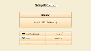 Neujahr 2025 [upl. by Erbas385]