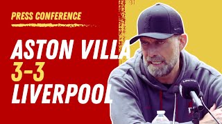 Aston Villa 33 Liverpool  Jurgen Klopp PostMatch Press Conference LIVE [upl. by Horwath712]