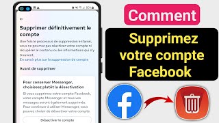 Comment Supprimer Un Compte Facebook 2024  Supprimer Un Compte Facebook en 2024 [upl. by Juliet127]