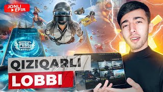 QIZIQARLI LOBBI QILAMIZ  SHORTs STRIM 🔥PUBG MOBILE [upl. by Elokyn]