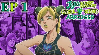 Jojos Bizarre Adventure Stone Ocean Abridged Ep 1 [upl. by Eerrehs]