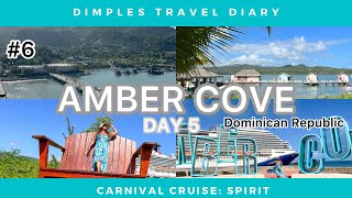 Carnival Spirit 2022 Amber Cove Dominican Republic  Day 5 [upl. by Otanutrof77]