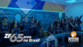 ZF 65 anos no Brasil Projeto Pescar [upl. by Yemarej394]