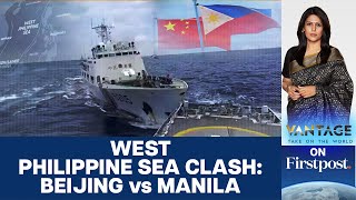 Chinese Ship Rams into Filipino Vessel Latest West Philippine Sea Clash  Vantage with Palki Sharma [upl. by Nwahs]