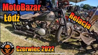 Relacja MotoWeteran Bazar Łódź Czerwiec 2022  Zabytkowe Motocykle [upl. by Jac]