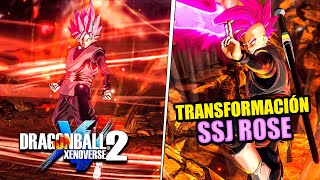 ¡Nueva transformación SUPER SAIYAN ROSE y como conseguirla  Dragon Ball Xenoverse 2 [upl. by Ahsaek]