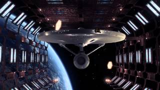 Star Trek TMP  Leaving Drydock  A Space Opera CG Animation [upl. by Adnaral]