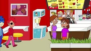 Dora misbehaves at McDonaldsGrounded [upl. by Hamann]