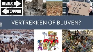 Bevolking Vertrekken of blijven [upl. by Ayekin]