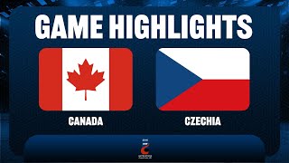 Canada vs Czech Republic  2016 IIHF Ice Hockey U18 World Championship [upl. by Adnawyt]