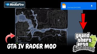 HOW TO INSTALL GTA IV RADER MOD IN GTA SAN ANDREAS ANDROID  BY GRAFFITI GAMING [upl. by Anila376]