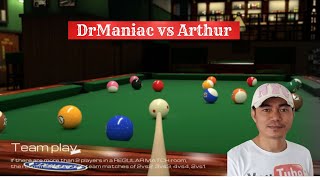 DrManiac vs Arthur Race to 2 [upl. by Aterg]