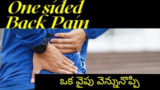 One Side Back Pain Quadratus Lumborum stretches Treatment Lower Back Pain [upl. by Omixam]