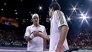 Roger Federer vs Tim Henman 2003 Paris QF Highlights [upl. by Hestia679]