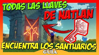 ✅🗝️Cómo conseguir LAS 10 LLAVES de los SANTUARIOS de NATLAN en Genshin Impact🗝️ [upl. by Scholz559]