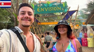 COSTA RICAS WILDEST FESTIVAL 🇨🇷 Envision Festival 2024 Uvita Costa Rica [upl. by Einimod]