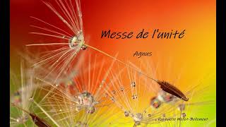 Messe de lunité  Agnus Agneau de Dieu [upl. by Erroll]