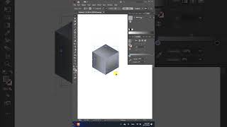 quotNecker Cube with Sphere  Optical Illusion Design in quotAdobe Illustratorquot Necker Cube quotIllustratorquot [upl. by Bax]