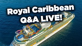 Royal Caribbean QampA LIVE [upl. by Gabor]