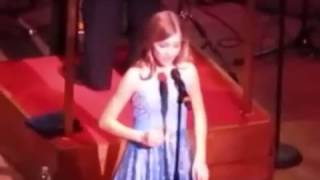 Jackie Evancho singing Ombra Mai Fu at 2013 Pittsburgh Concert [upl. by Ralip]