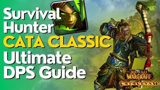 Survival Hunter Complete DPS Guide  Cataclysm Classic [upl. by Euqininod940]