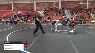 97 Kg Consolation  Jaden Davis Iowa Vs Jack Flynn Tiger Style Wrestling Club 93c6 [upl. by Gault]