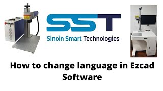 How to change language in Ezcad software [upl. by Gilletta]