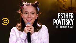 Esther Povitsky Interview  Hot For My Name Comedy Central [upl. by Lynnet]