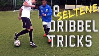 8 SELTENE Dribbel Tricks  Fußball Skills lernen [upl. by Anielram]