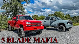 Loudest Duramax Drop In Turbos Stainless Diesel 5 BLADE [upl. by Ahcarb]