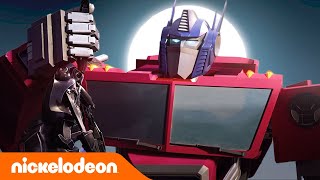 Transformers Iskra Ziemi  NOWY SERIAL  CAŁY ODCINEK  Nickelodeon Polska [upl. by Ahsiema306]