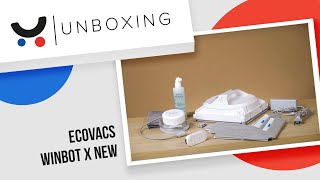 Belaidis Langų valymo robotas Ecovacs WINBOT X NEW [upl. by Riocard]