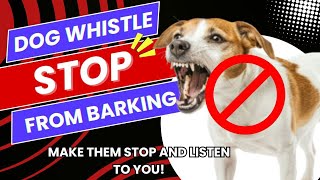 Dog Whistle To Stop Barking  Beats and Sounds Official [upl. by Ahsekad595]