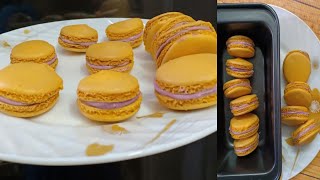 Macarons With All Purpose Flour Without Almond Flour [upl. by Suoivatnod]