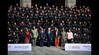 Abanderamiento de la Delegación Mexicana Juegos Parapanamericanos Santiago 2023 [upl. by Ramsdell]