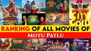 Rank of all Movies of Motu Patlu [upl. by Doscher]