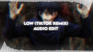 Low TikTok Remix  Flo Rida amp TPain  Audio Edit [upl. by Ayhdiv]