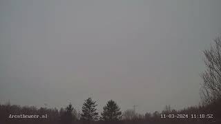 Timelapse weerstation Gasselternijveenschemond 11032024 [upl. by Aliber]