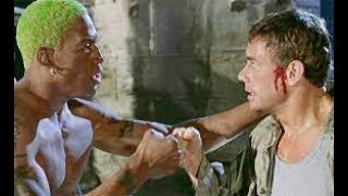 Jean Claude Van Damme with Dennie Rodman Double Team Action Movie Full Length English [upl. by Eyatnod]