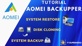 How to Backup or Restore with AOMEI Backupper [upl. by Kariv]