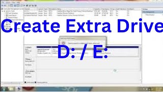 Create More Drivers  Create Extra Disk  Disk Partitions [upl. by Arbed61]