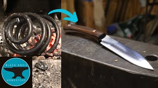 I Recycled a Spring into a Knife [upl. by Gonzalo]