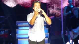 Chayanne GIGANT3S  Me Enamoré de Ti  Las Vegas  Septiembre 2012 [upl. by Hakeem651]