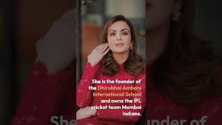 Nita Ambani Biography Everything To Know About Nita Ambani  Informative Video [upl. by Heer658]