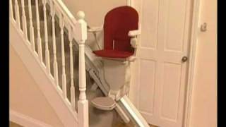 Stannah Stairlifts  Straight hinge video [upl. by Bethesde]