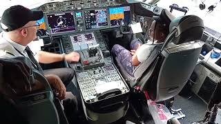 Air Canada Business Class  Flight Deck 7879 Dreamliner [upl. by Mariele]