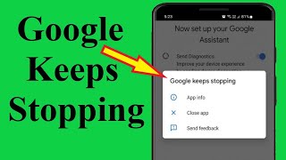 How to Fix Google Keeps Stopping Error in Android Phone [upl. by Ainelec]