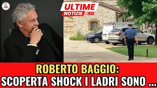 ROBERTO BAGGIO Sono stati scoperti i ladri della rapina [upl. by Austreng]