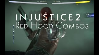 Injustice 2  Red Hood Combo Tutorial [upl. by Bill643]