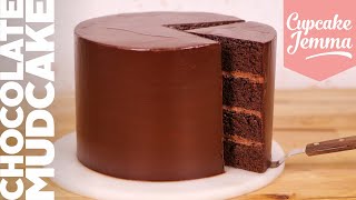 The Ultimate Chocolate Layer Cake Recipe  Cupcake Jemma [upl. by Suedama]